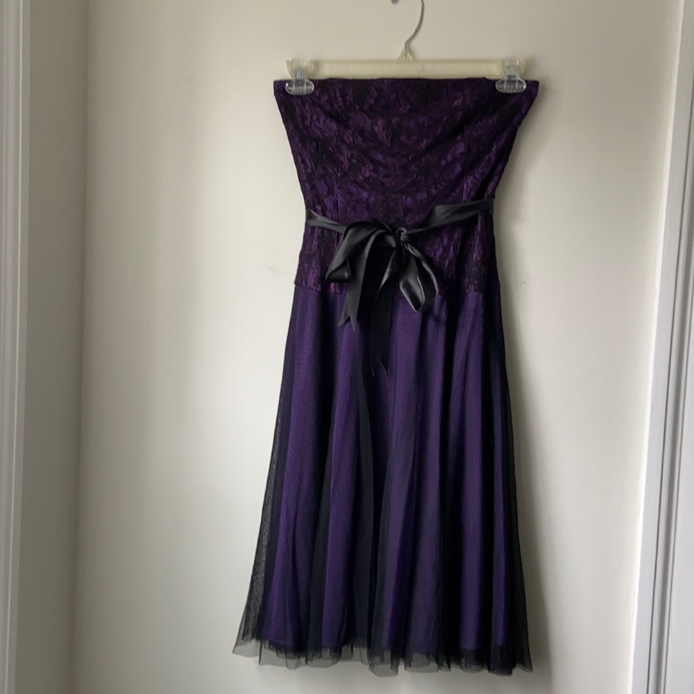 Alexia Admor purple cocktail dress